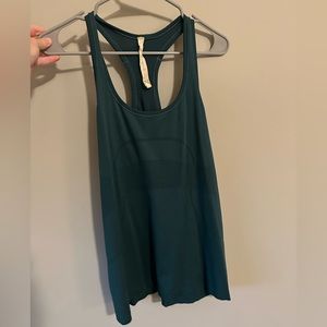 Lululemon swiftly tech 2.0 racerback tank size 12 in emerald green